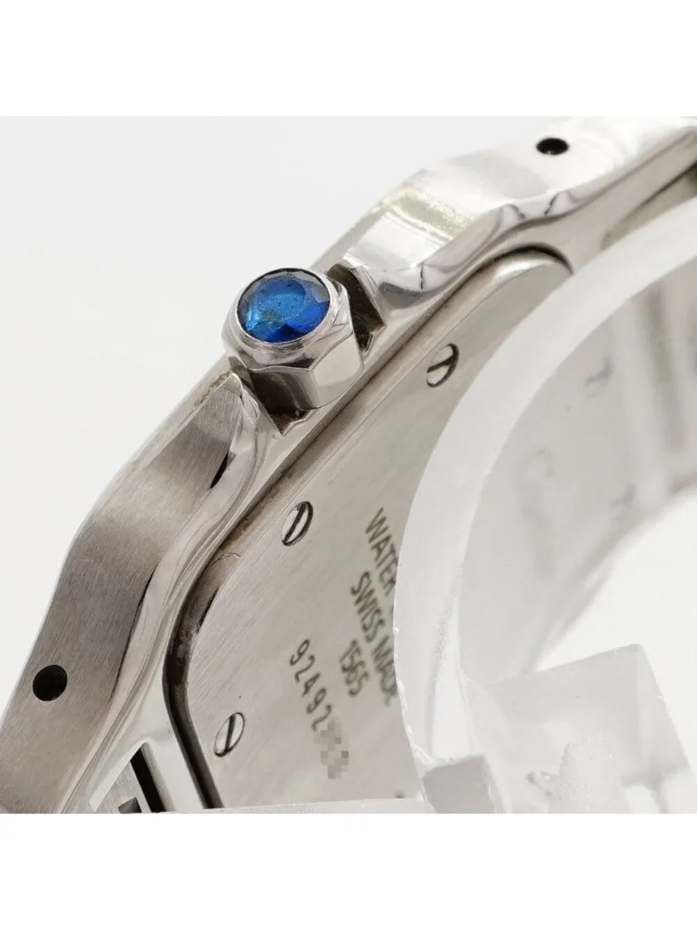 Cartier Santos Galbe SM Ivory Dial Watch